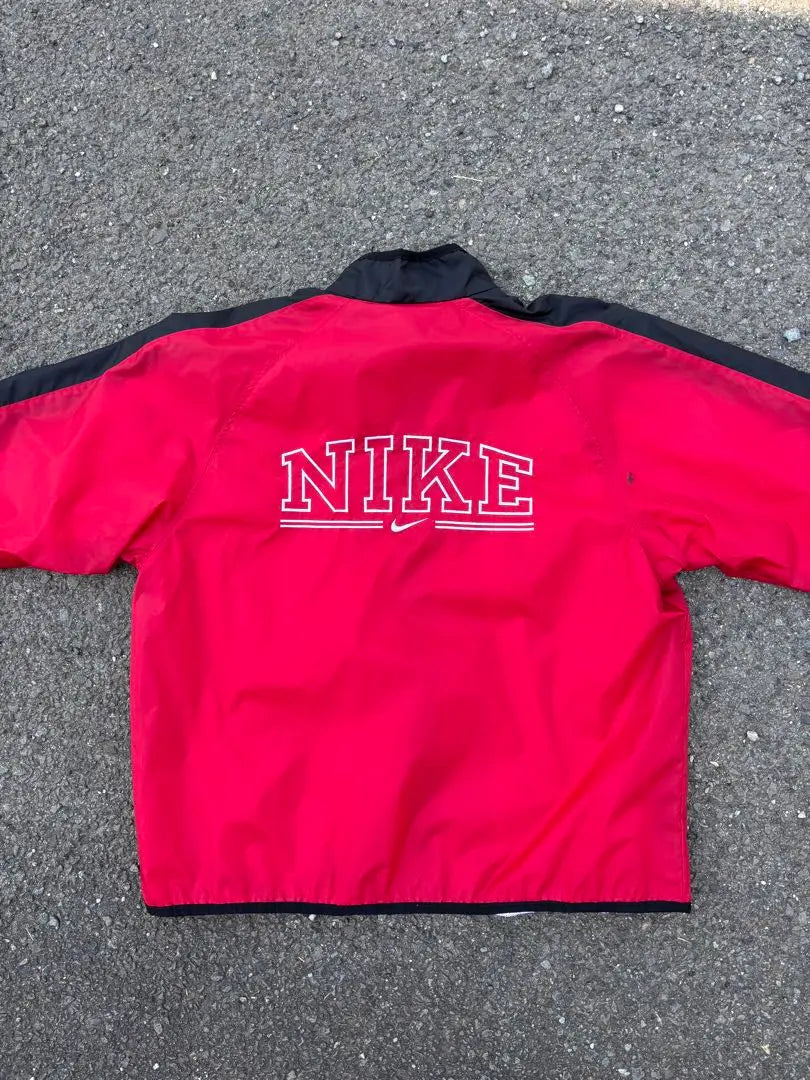 Vintage NIKE 90s Nylon Jacket Rare Embroidered Size M