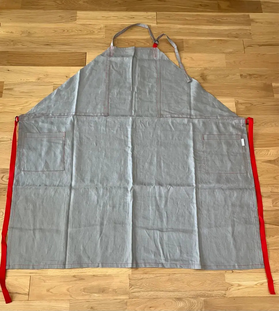 [Unused new] Linen waist apron