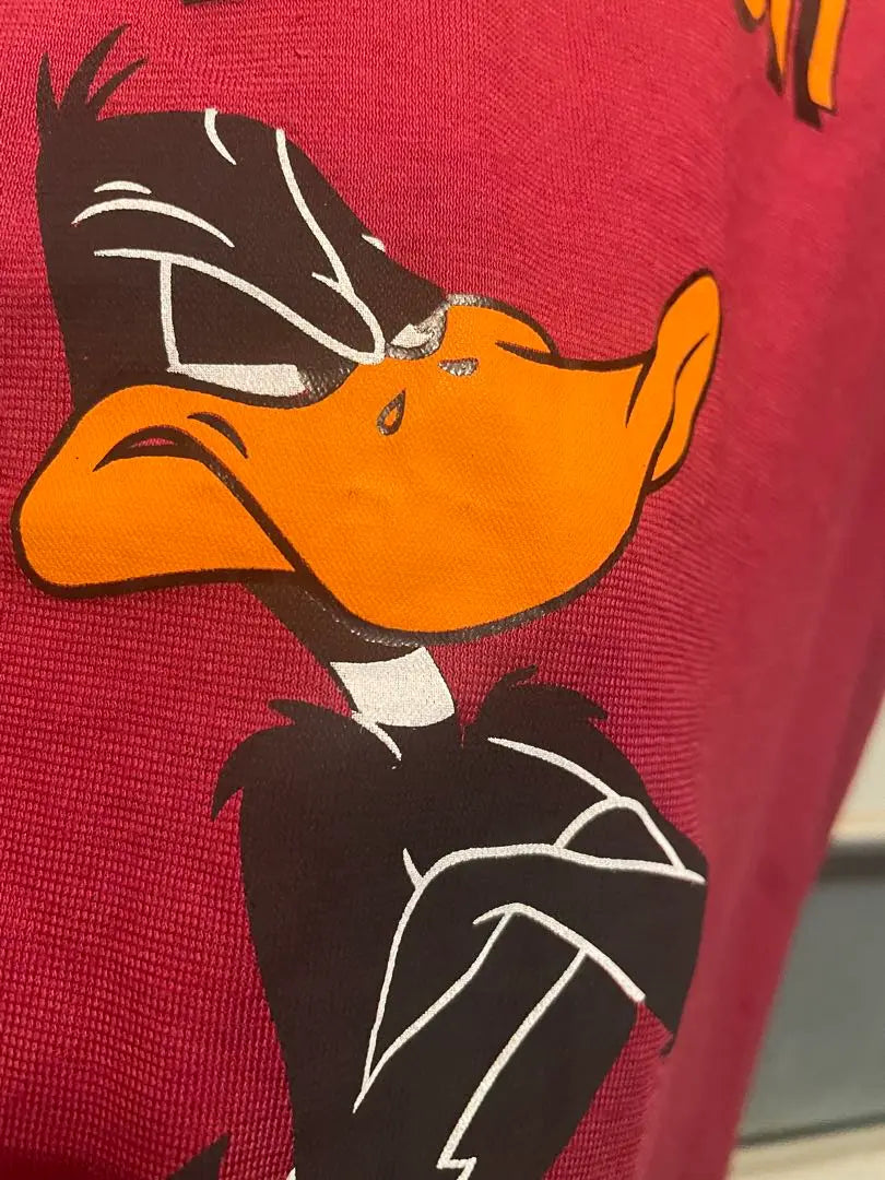 Camiseta sin mangas D&amp;G Duffy Duck M Fabricada en Italia Raro