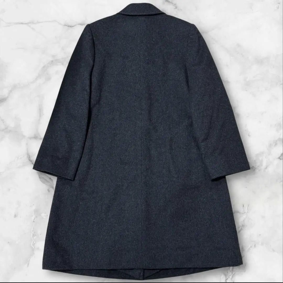 Extra beauty HERMES Margiela period cashmere coat 38 Double face | 極美品 HERMES マルジェラ期 カシミヤコート 38 ダブルフェイス