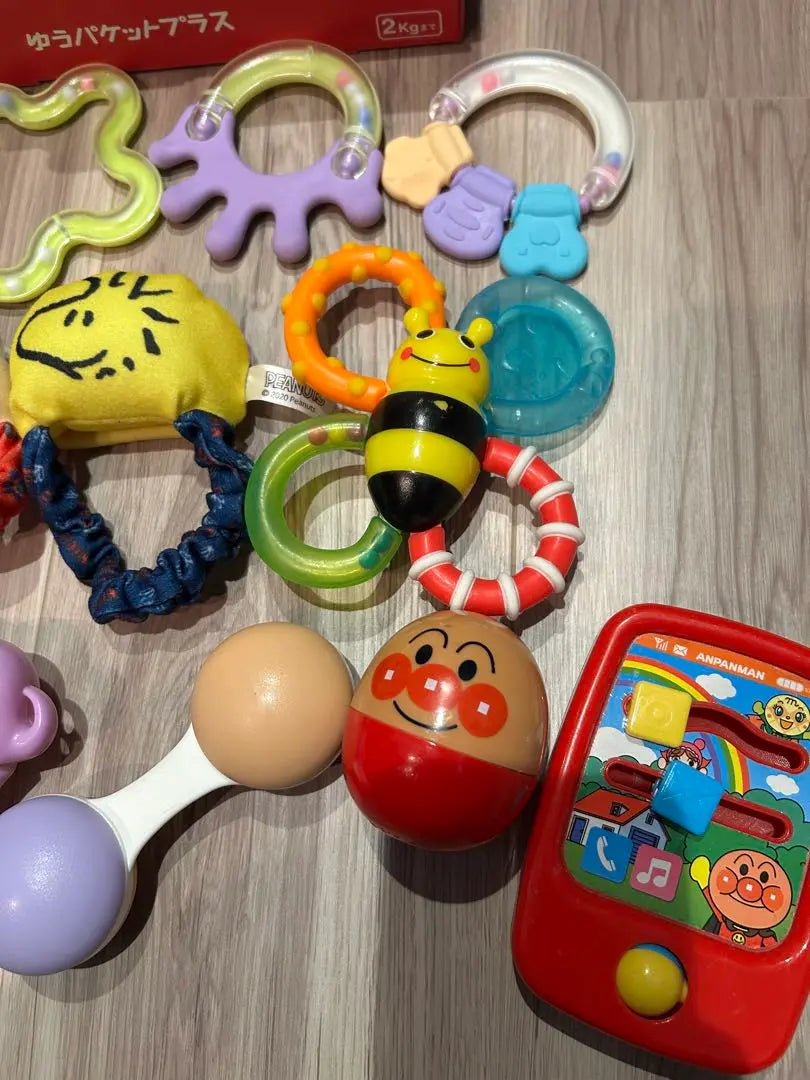 Snoopy Anpanman Rattle Toy Set