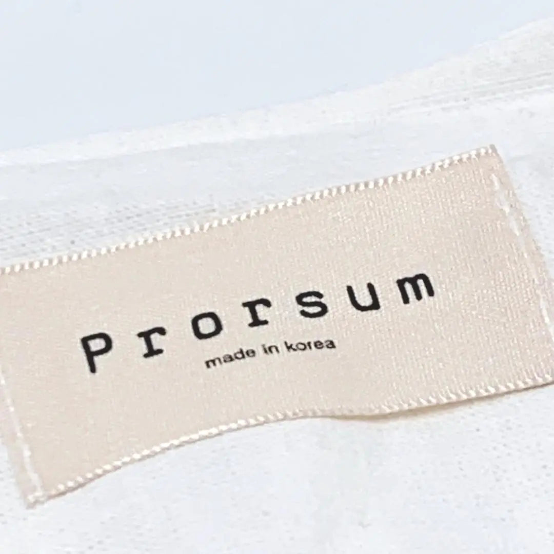 Abrigo Prorsum, manga corta, para mujer, color blanco, equivalente a talla LL, fabricado en Corea