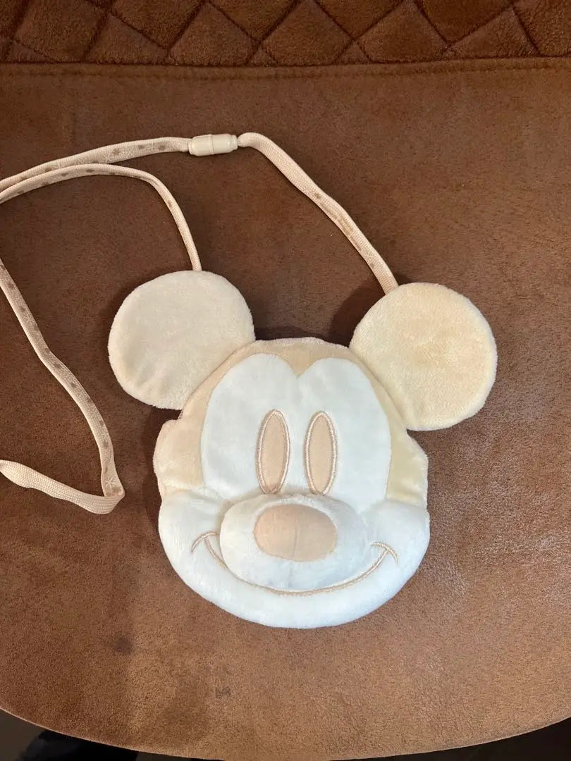 Mickey Pochette Beige