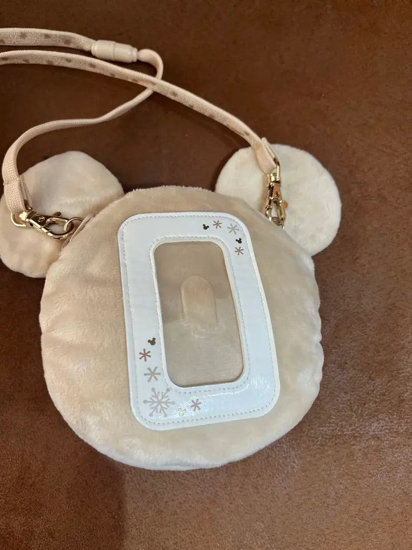 Mickey Pochette Beige