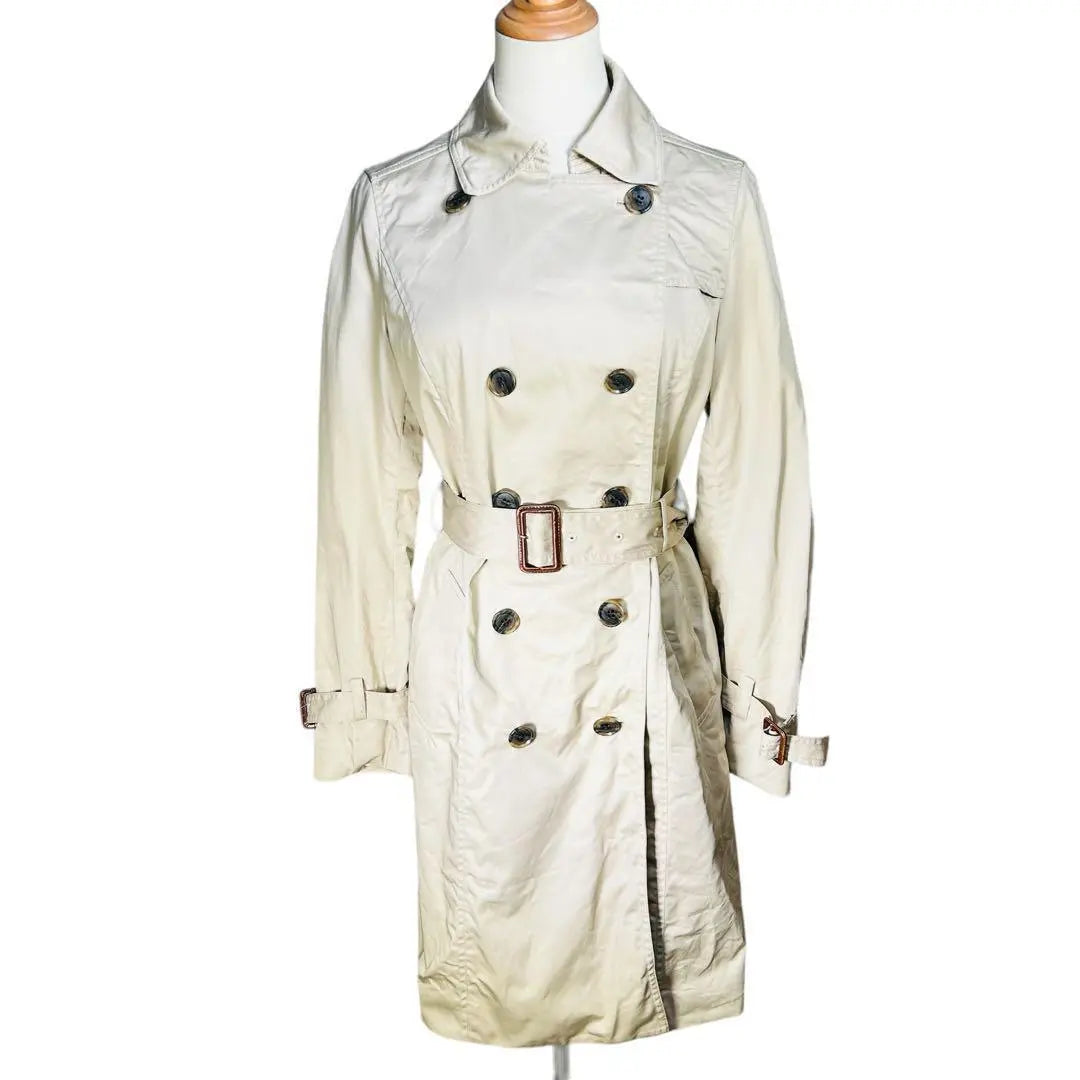 WORLD BASIC Trench Coat Beige [M]