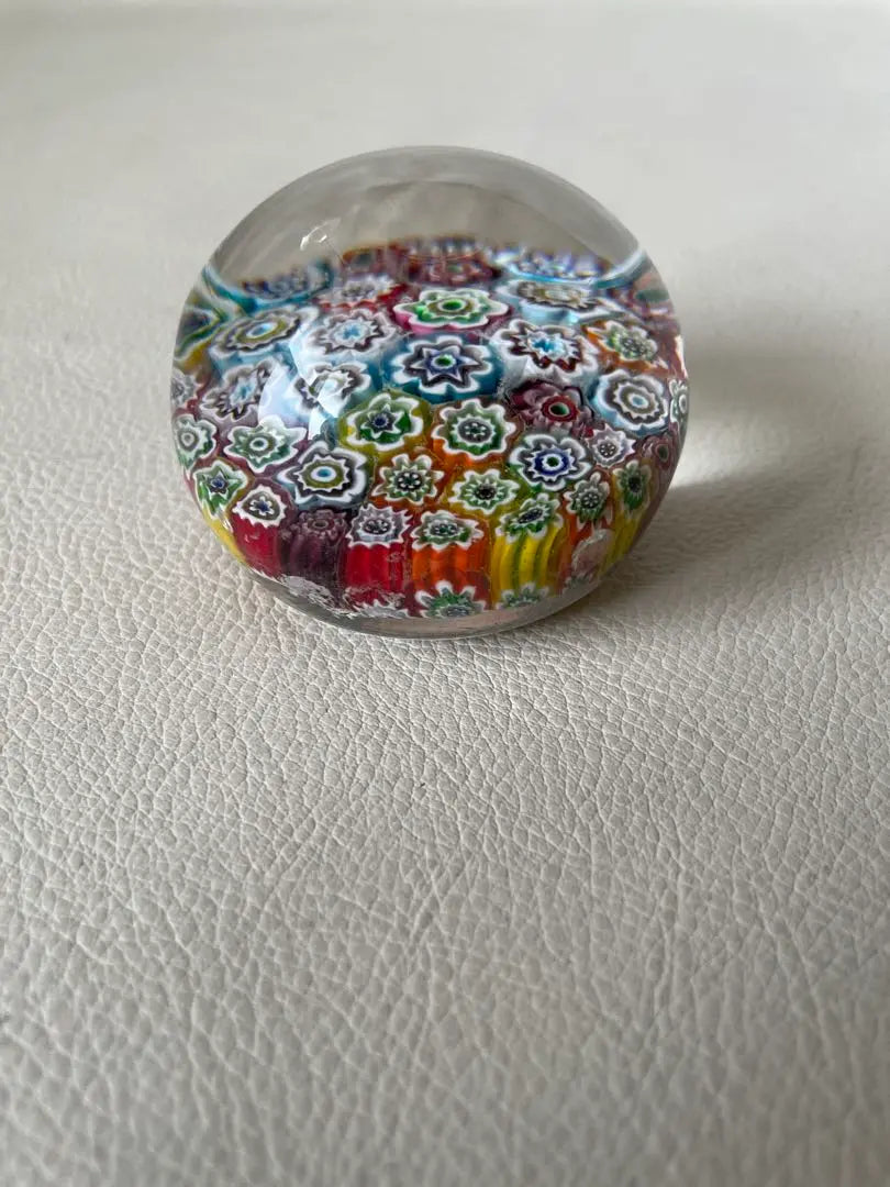 Venetian glass paperweight paperweight millfiori colorful glass craft