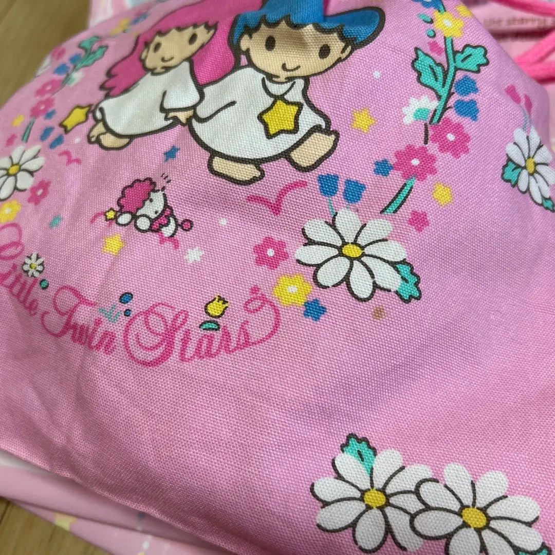 Conjunto de 3 piezas de bolsos Little Twin Stars Fabricado en Japón