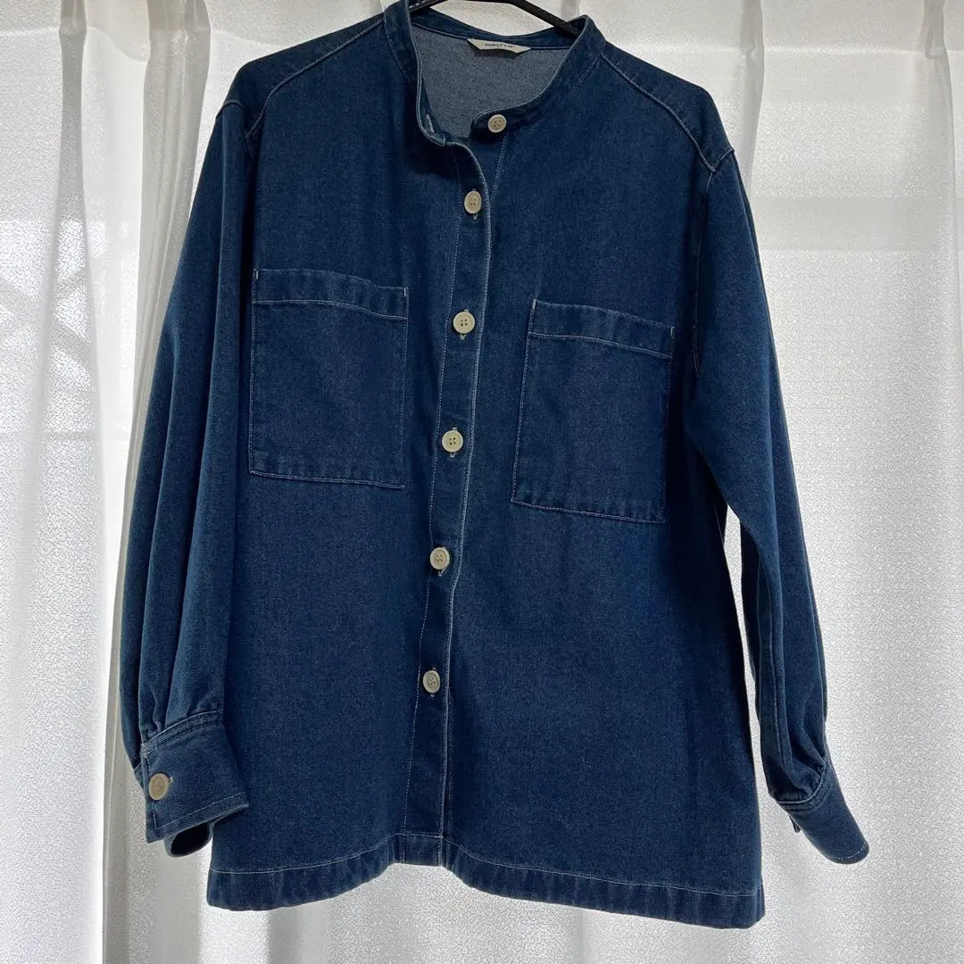 Natural Die Shirt Blouson Indigo