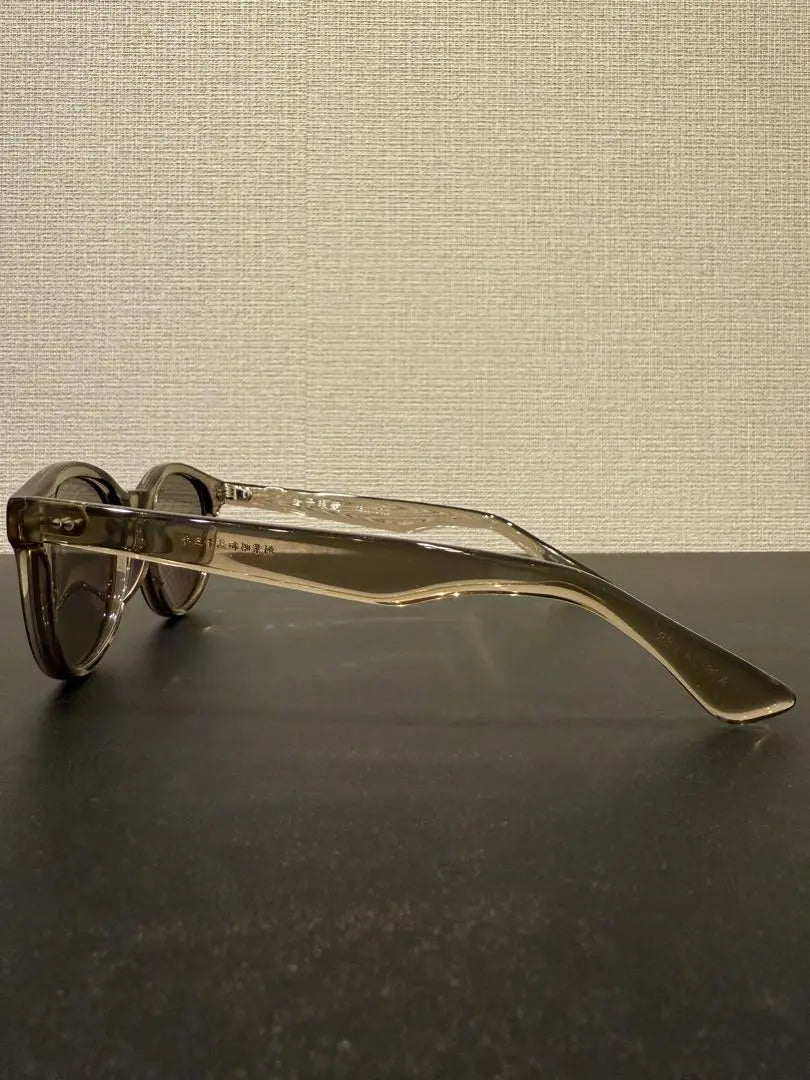 Kaneko Eyewear Store Clear Frame Celluloid Sunglasses