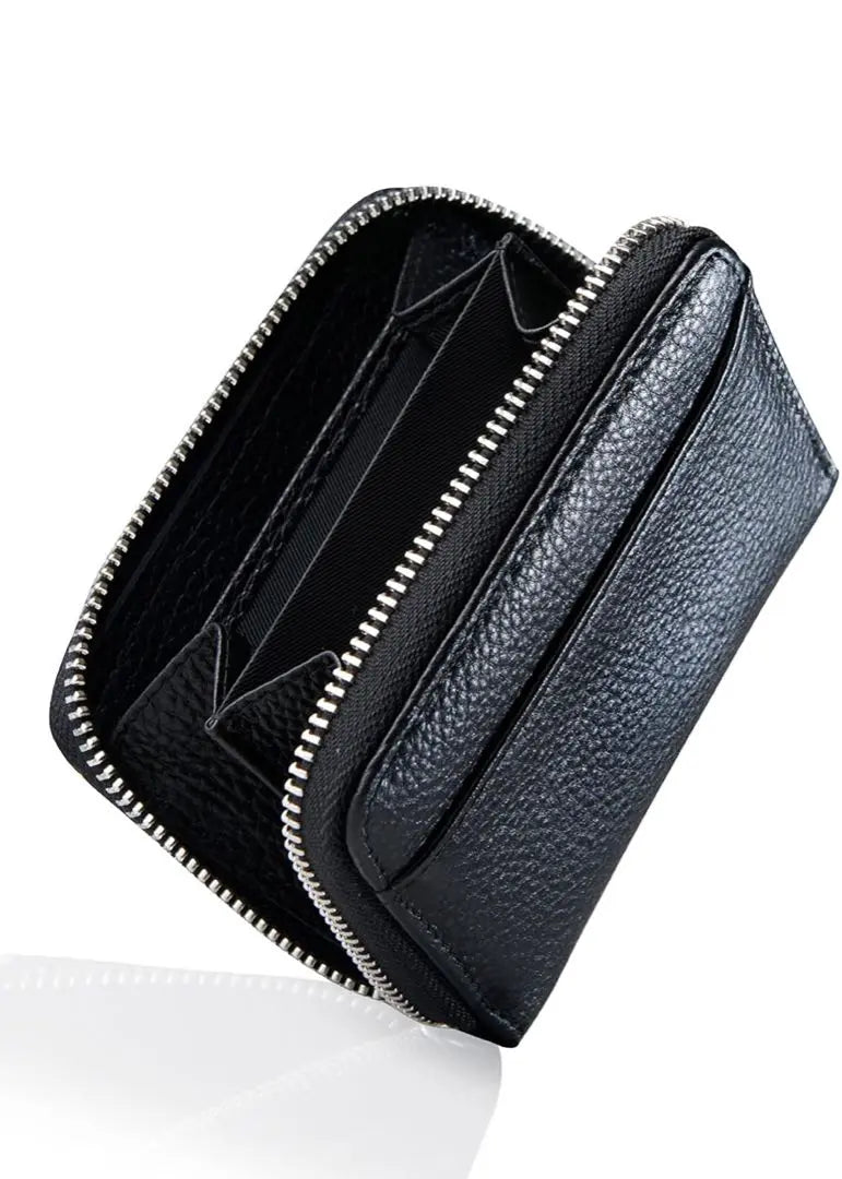 ❣️Genuine leather❣️NEESE Coin Purse Coin Case Wallet External Pocket Holds 6 Cards