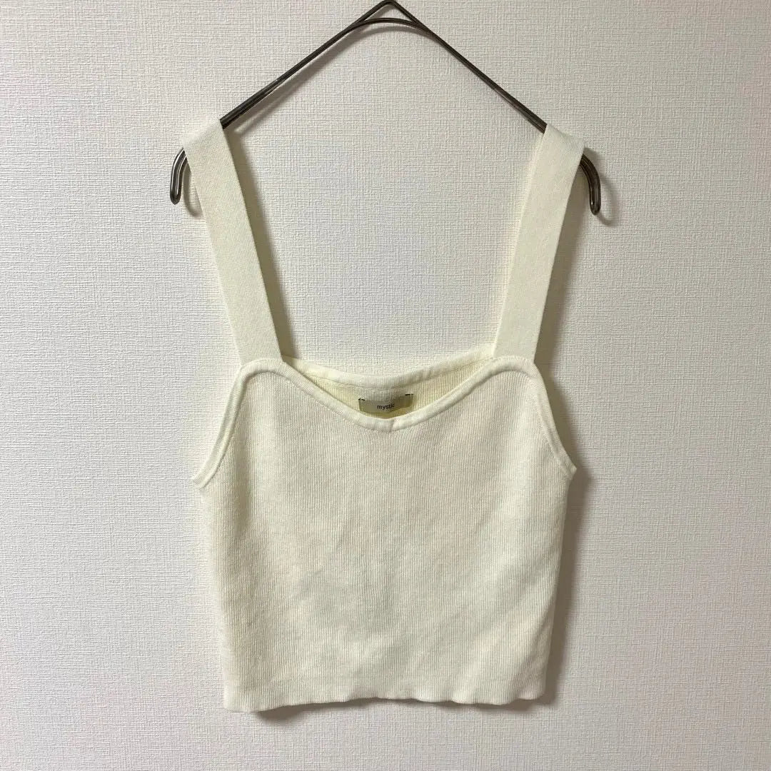 Knit camisole ✨ mystic tops for women | ニット キャミソール✨ mystic ミスティック トップス レディース