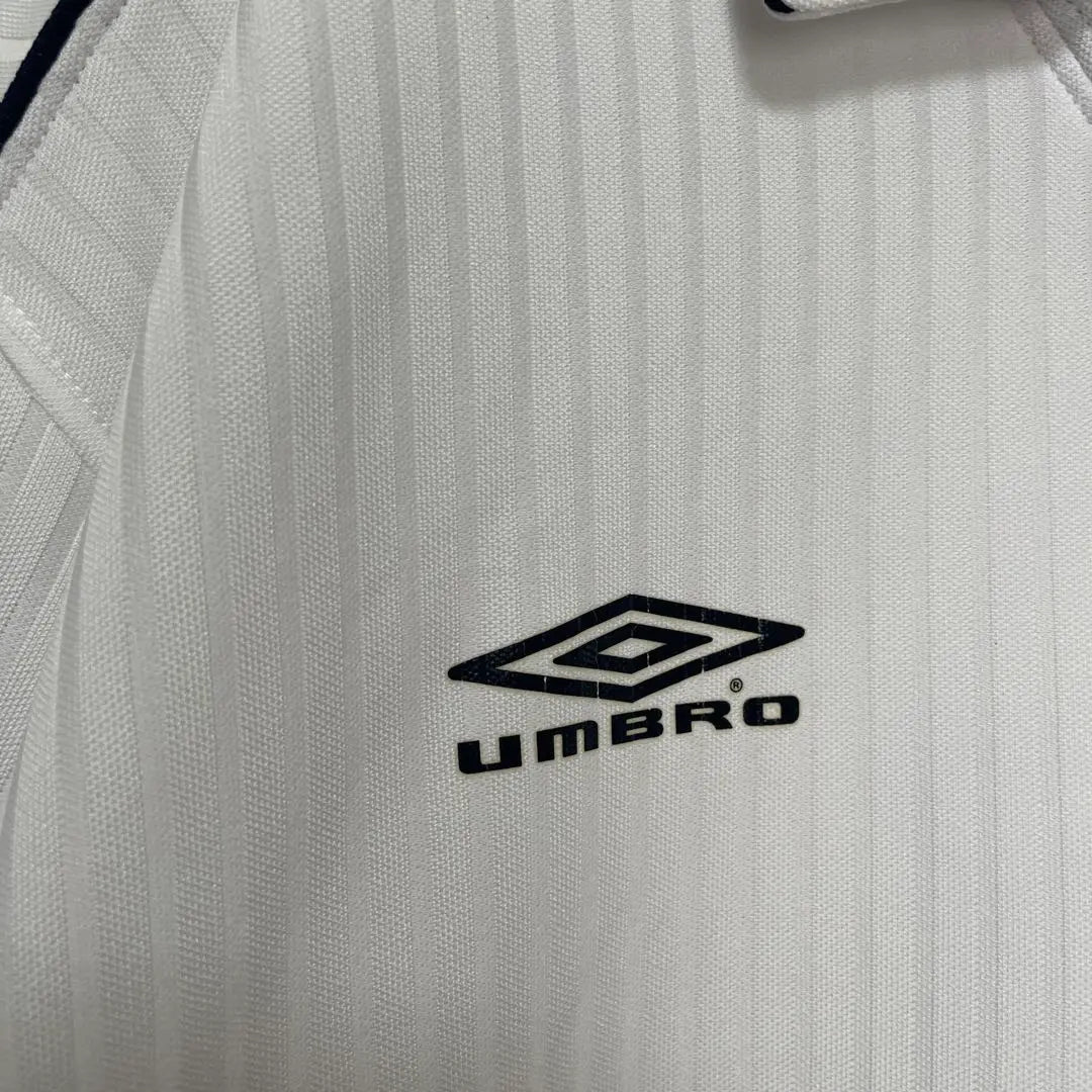 Camisa de juego de uniforme UMBRO, ropa vieja, cuello, estilo simple de 2 tonos