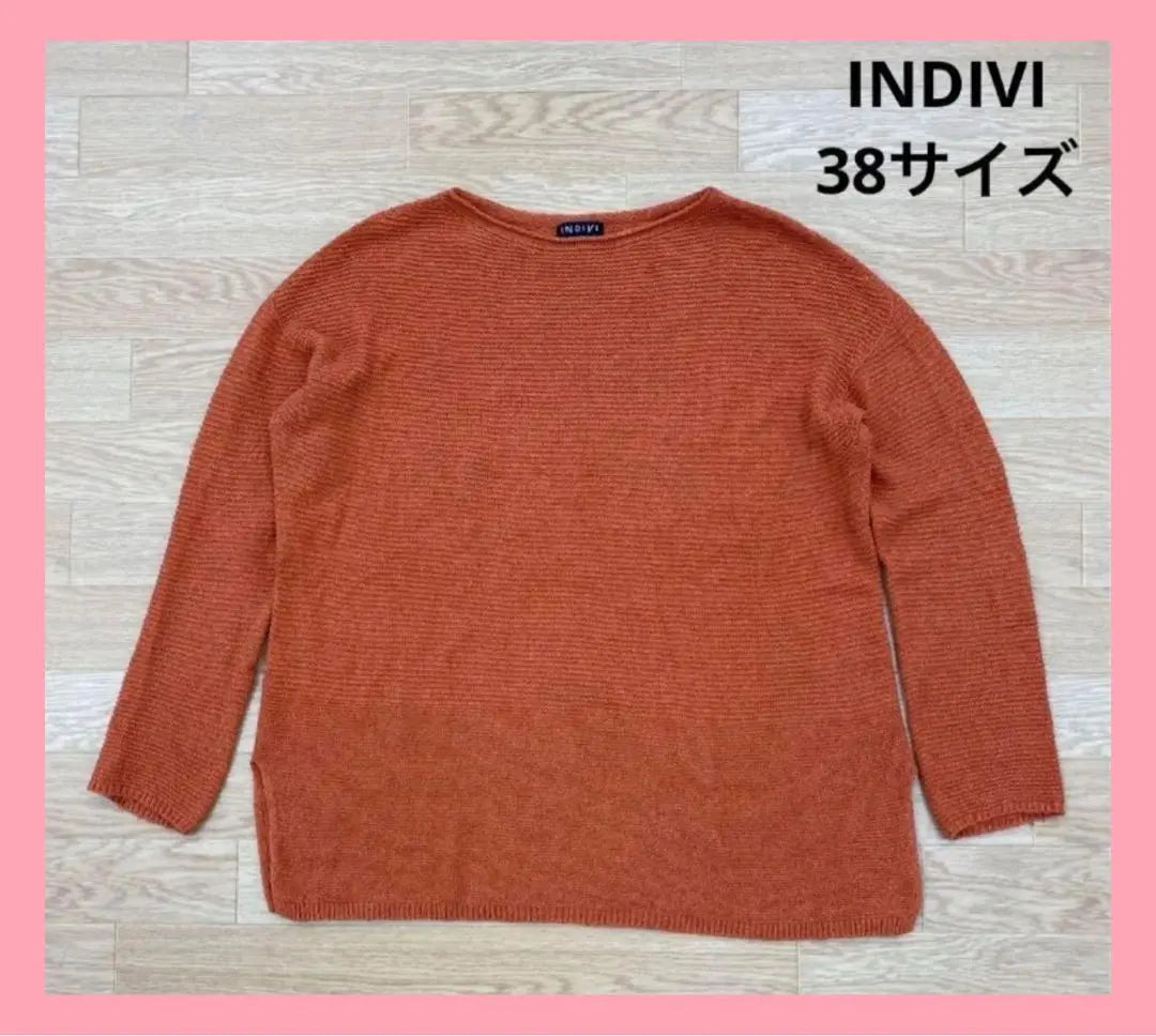 〇2188B〇 Jersey de punto de manga larga para mujer INDIVI