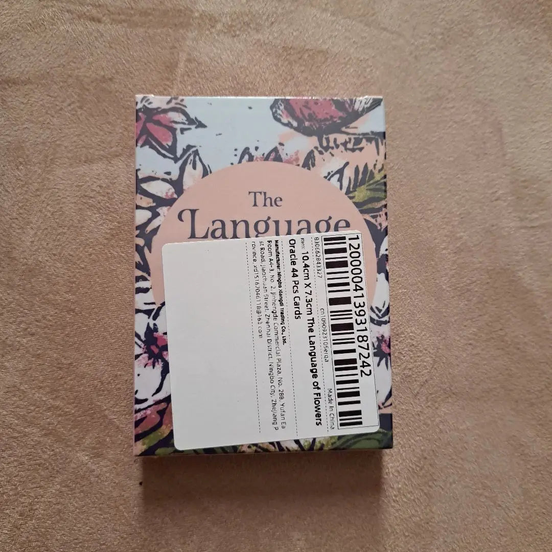 [Nueva y sin abrir] Carta del oráculo con lenguaje de flores, adivinación, espiritualidad, astrología, arte, flores