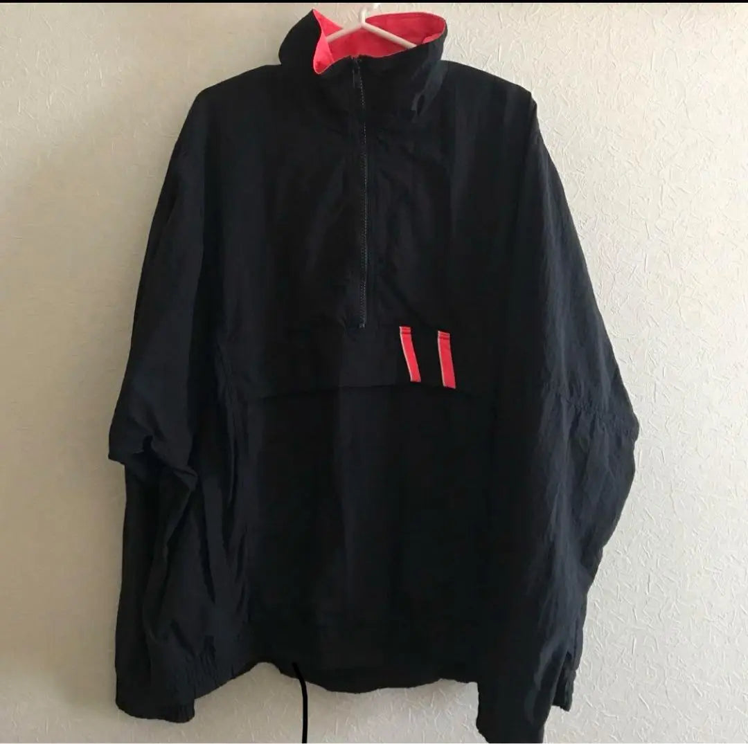 sport+mode nylon jacket zip-up XL vintage pullover