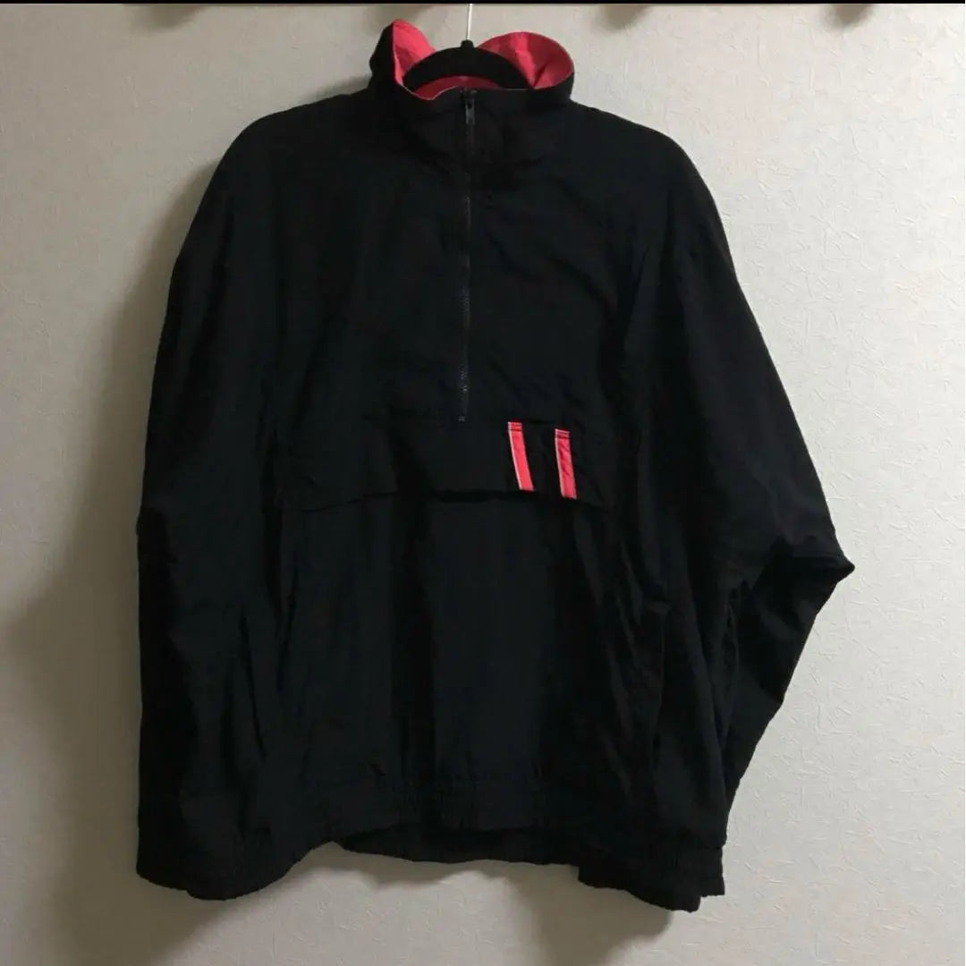 sport+mode nylon jacket zip-up XL vintage pullover