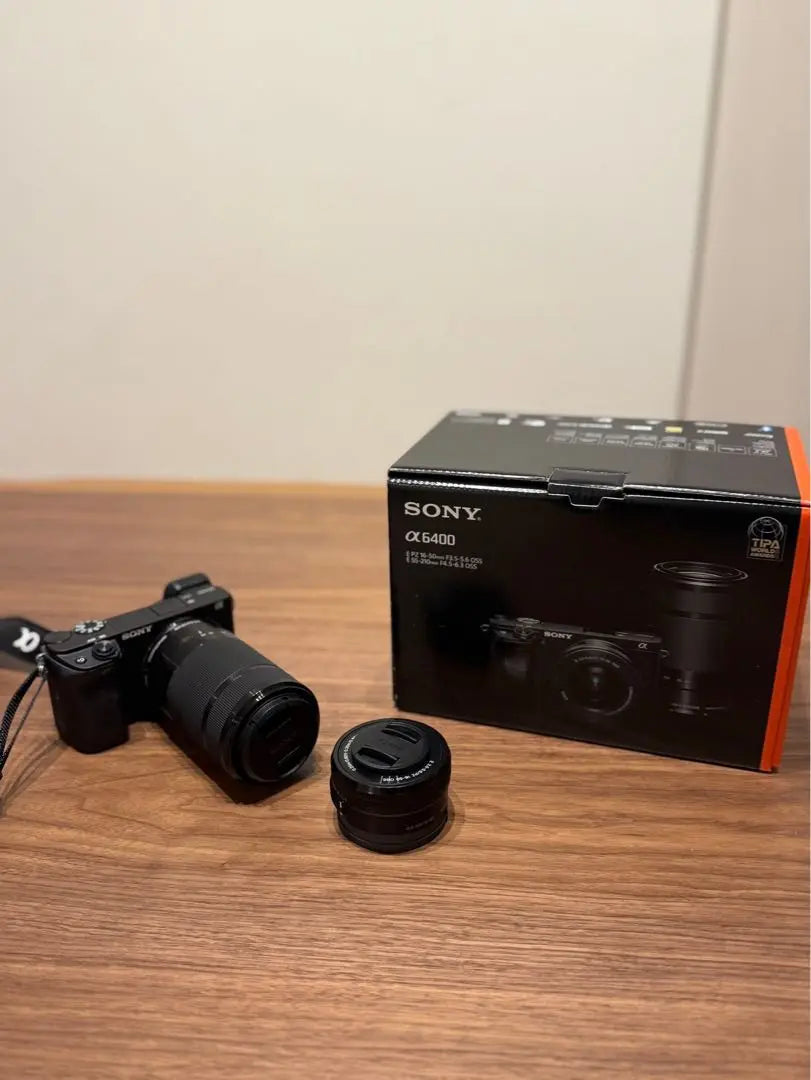 SONY α6400 Double Zoom lens kit type name ... ILCE-6400Y SLR