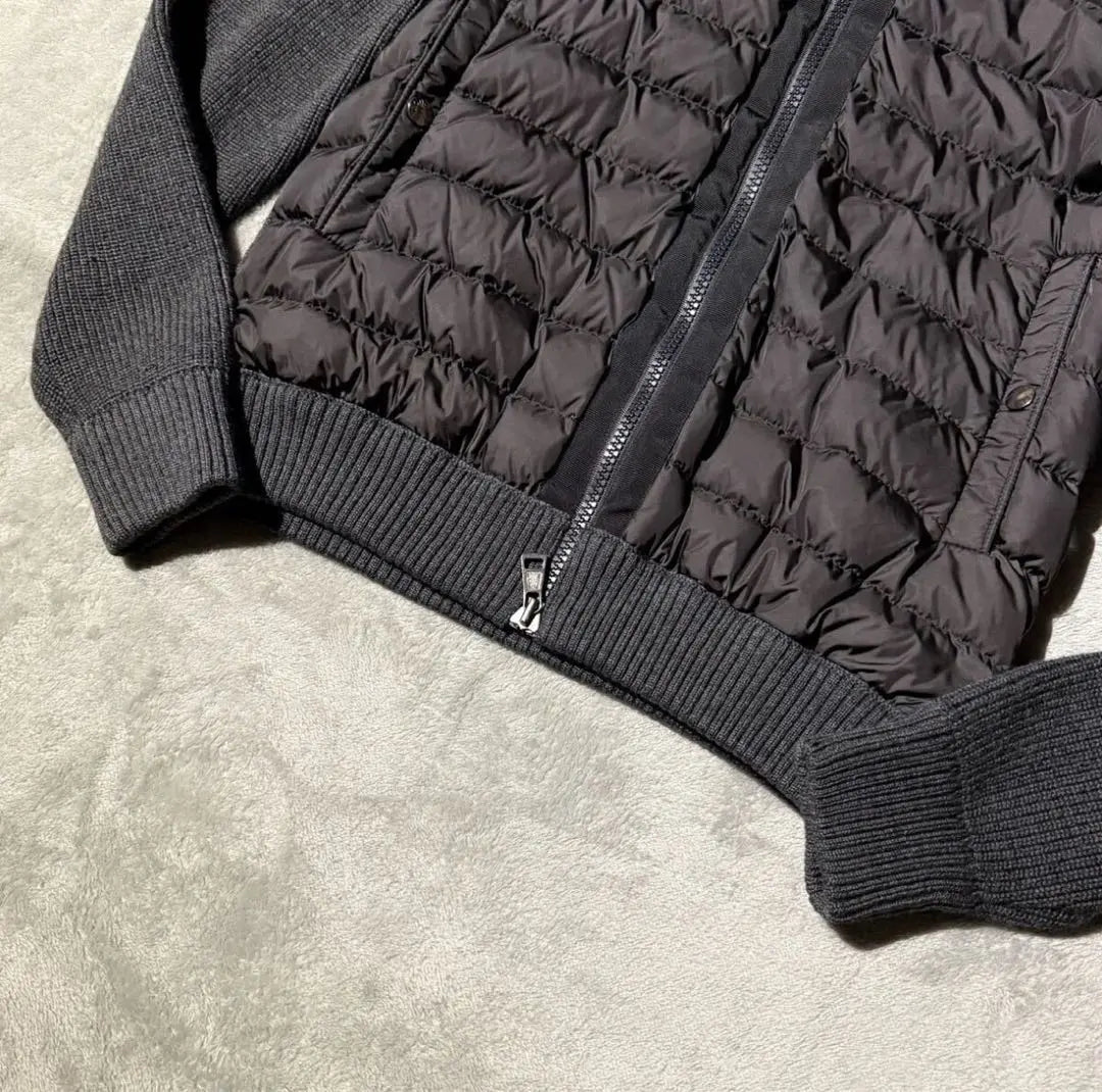 Size L★Moncler Maglia knitted down jacket hybrid