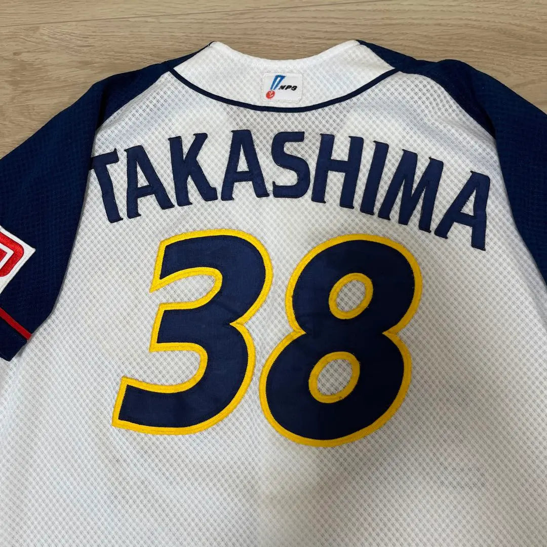 Orix Buffaloes Actual uniform used by Takashima Takeshi