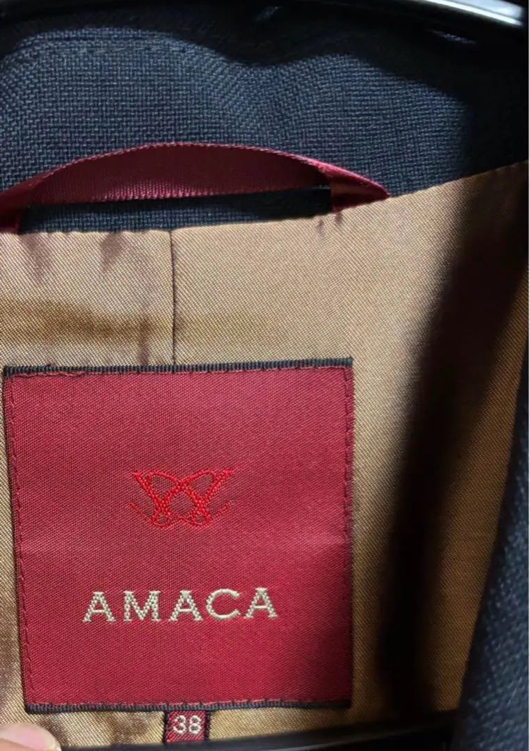 Amaca Navy GORETEX Trench Court Gore -Tex Amaka | AMACA ネイビー　GORETEX トレンチ　コート　ゴアテックス　アマカ