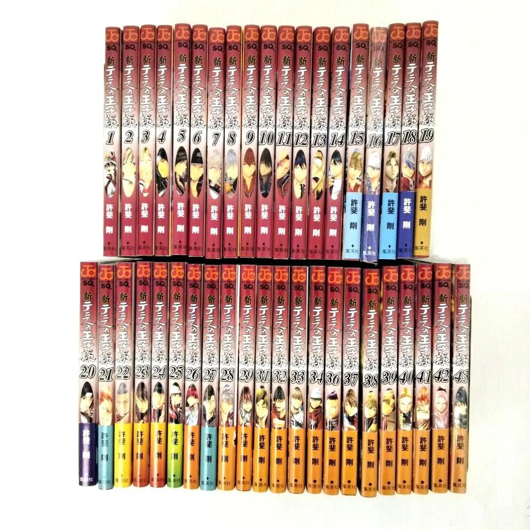 New Prince of Tennis 40 books set of salvaged