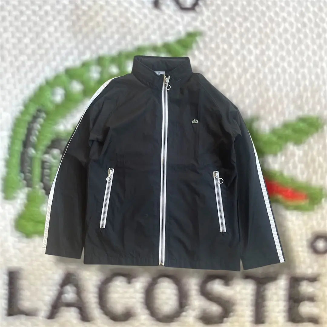 [Rare] Lacoste Nylon Jacket Hood Storage 40 Unisex