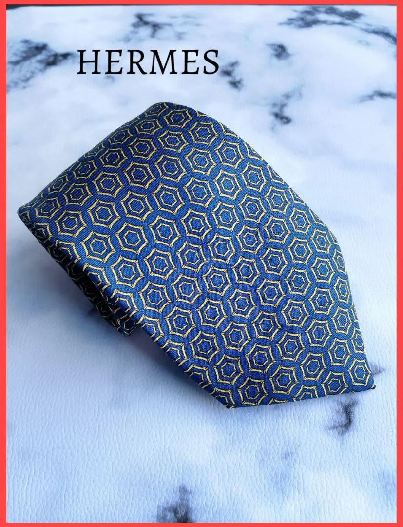 Hermes HERMES Tie Men's French Silk Good condition