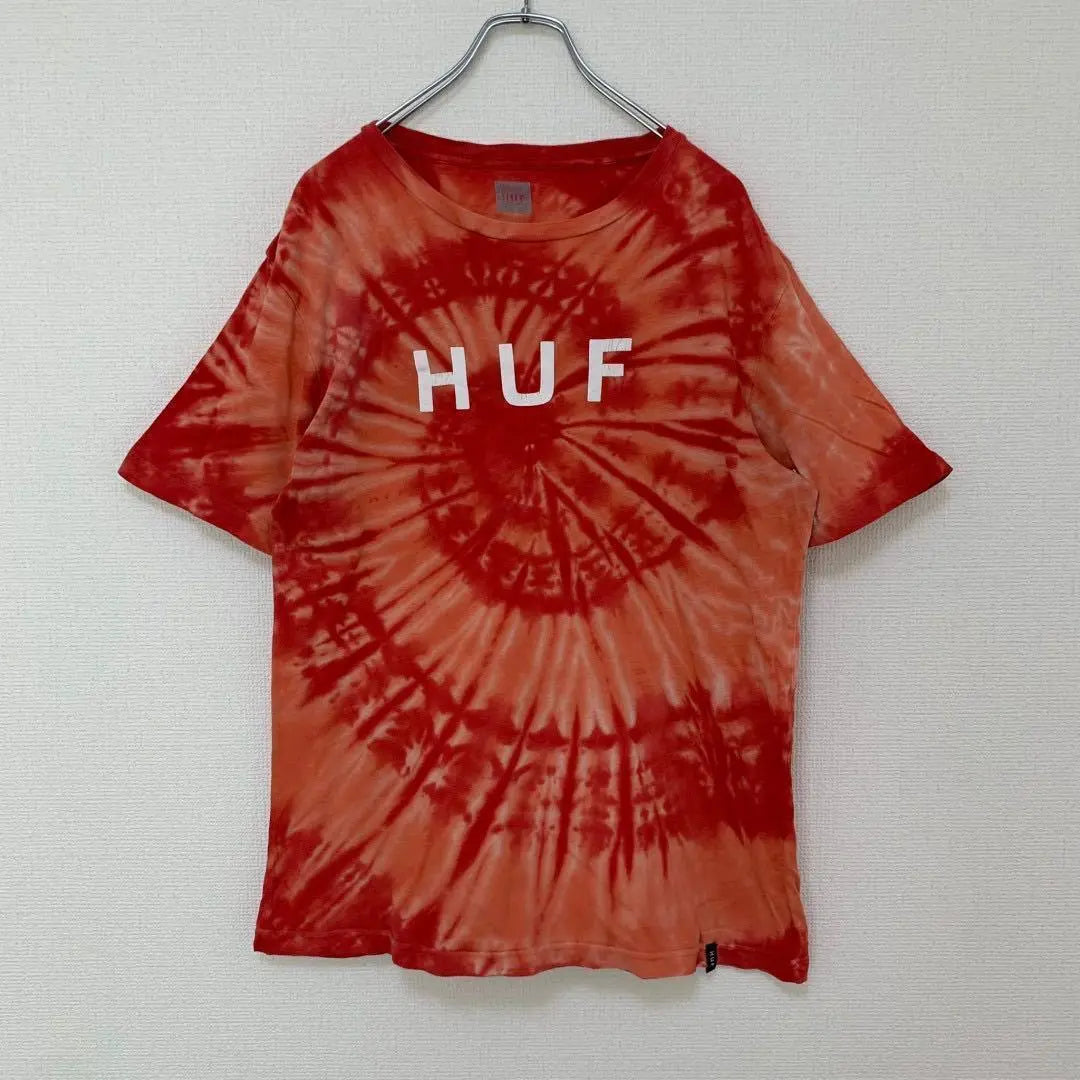 Huf Huff Tydai Men's Skateboard T -shirt C2S Street M | HUF ハフ タイダイ メンズ スケボー Tシャツ C2S ストリート M