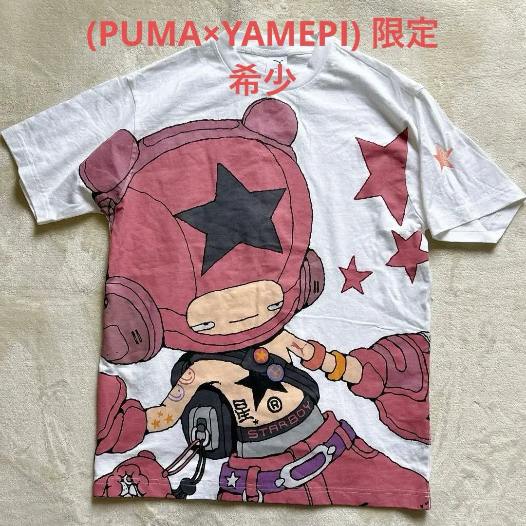 PUMA T-shirt Short Sleeves YAMEPI Collaboration (PUMA x YAMEPI) Limited