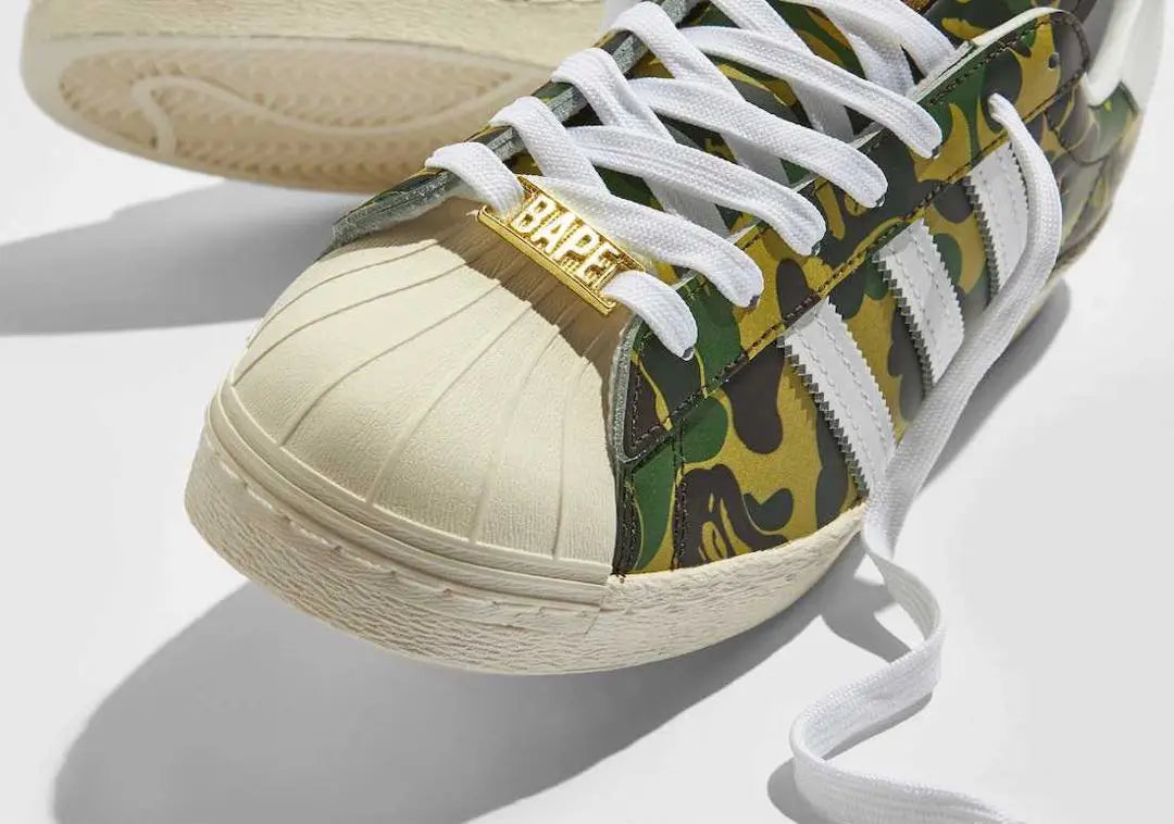 BAPE × ADIDAS SUPERSTAR 80'S "CAMO VERDE | BAPE × ADIDAS SUPERSTAR 80'S "CAMO VERDE