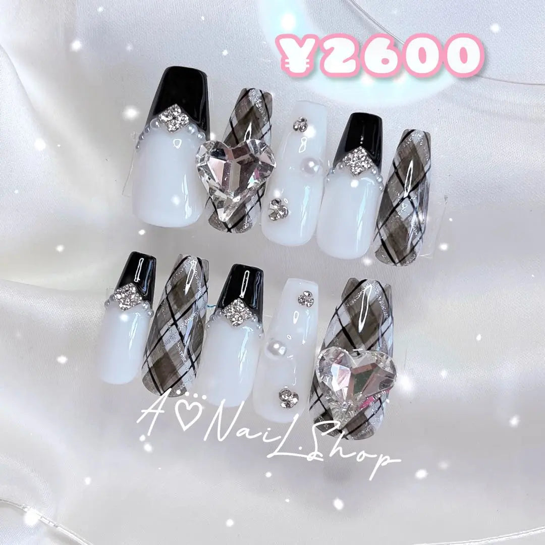 Nail Tip Order One Hong Korea French Girly Mass Production Mine Ribbon