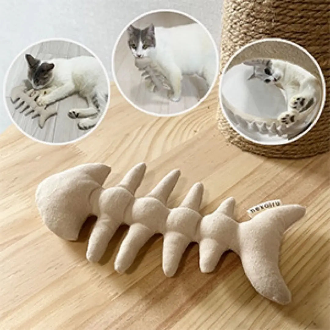 Nekoiru Cat's cute ❤️ Bone toy | nekoiru 猫の可愛い❤️骨のおもちゃ