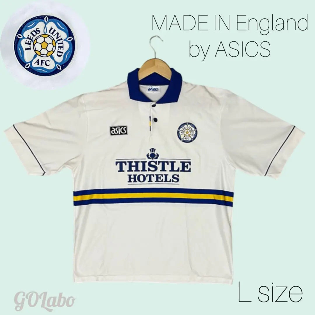 Quite rare Asics Leeds United uniform size L