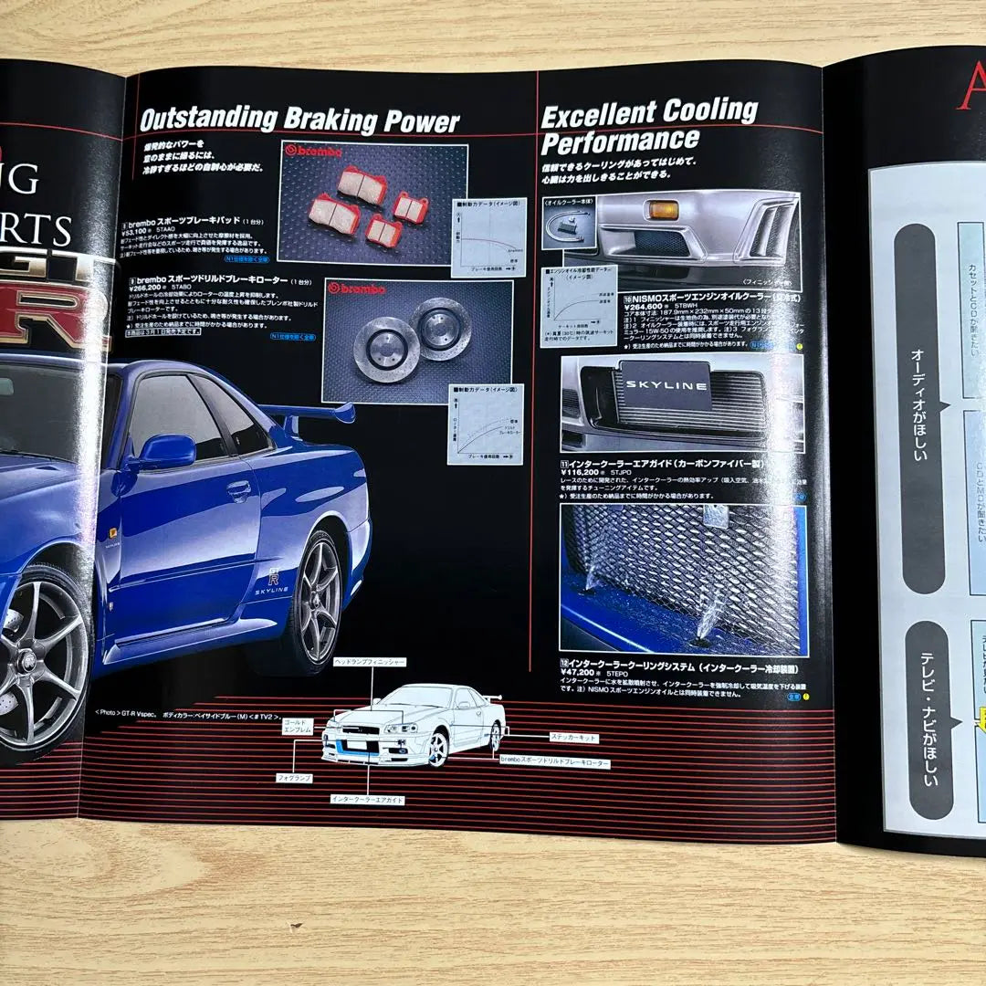 294 Optional Parts Catalog Nissan Skyline GT-R