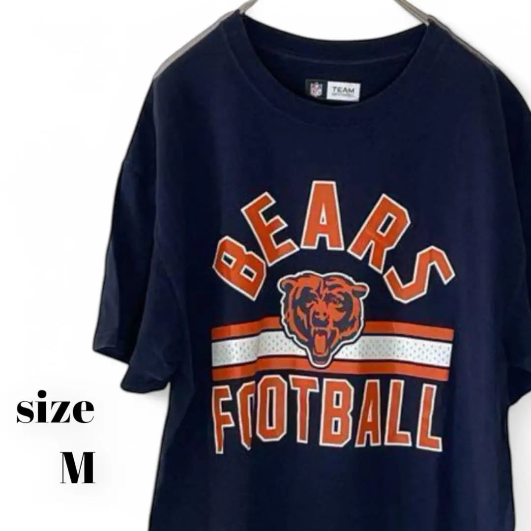 [NFL Chicago BEARS] Camiseta, manga corta, M, fútbol americano, ropa vintage de EE. UU., importada