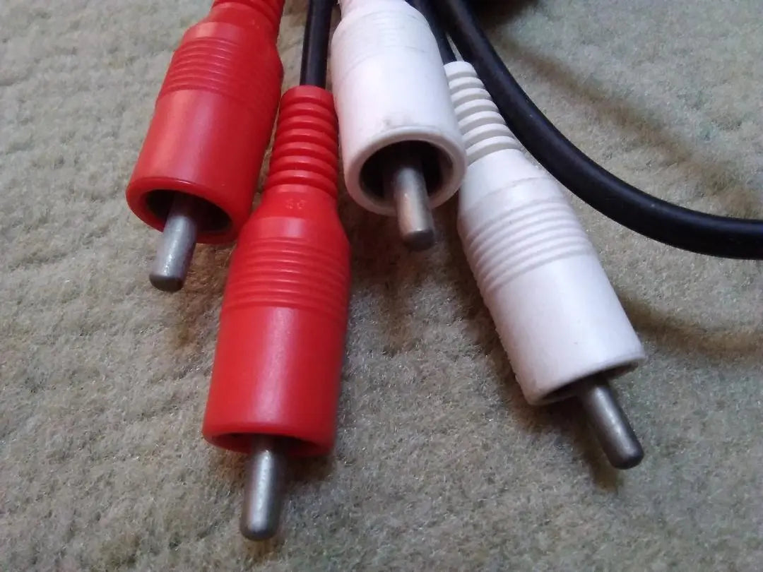 Manufacturer name unknown RCA audio cable approx. 142cm