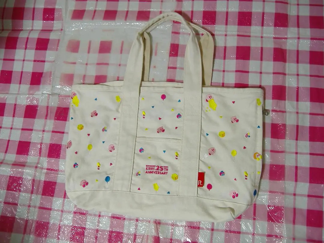 Rootte x Kirby Star 25th Anniversary Tote Bag (GRANDE)