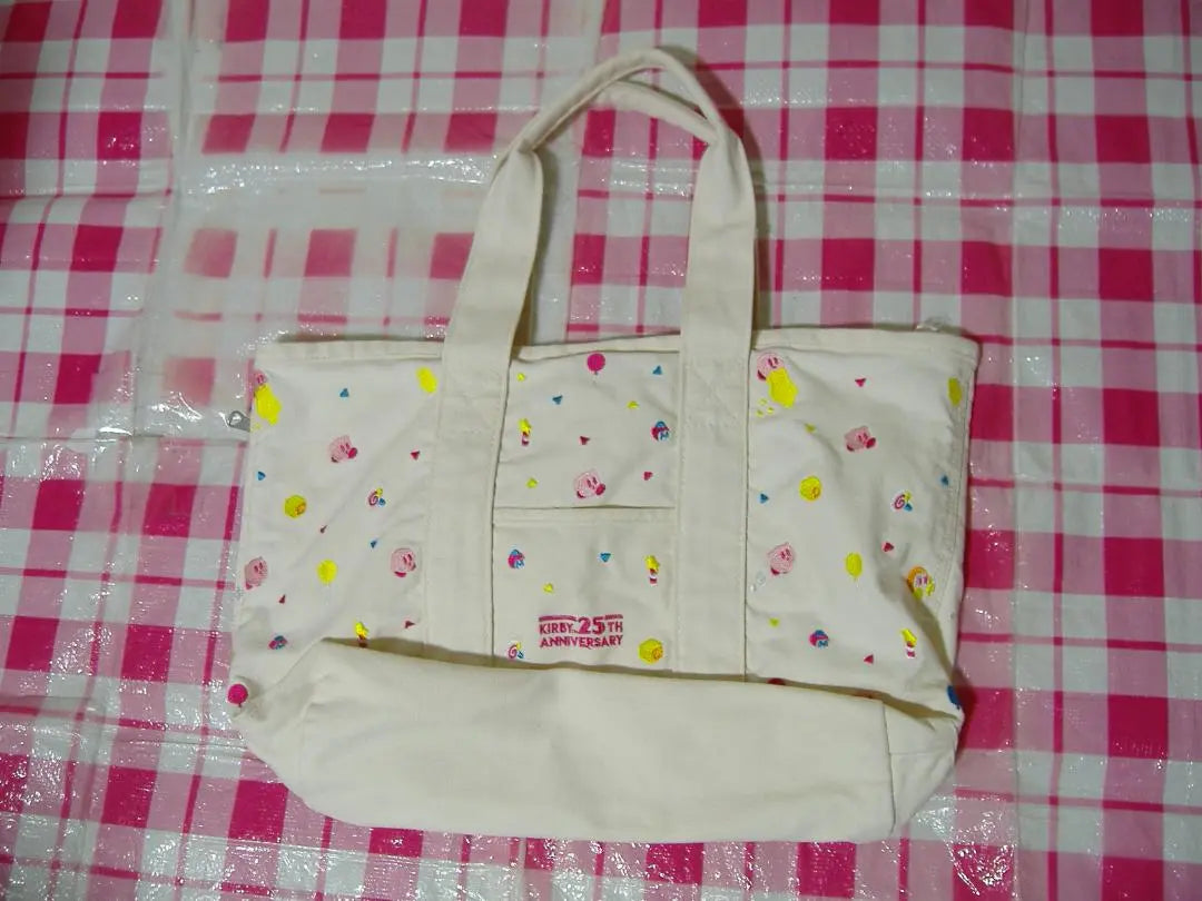 Rootte x Kirby Star 25th Anniversary Tote Bag (GRANDE)