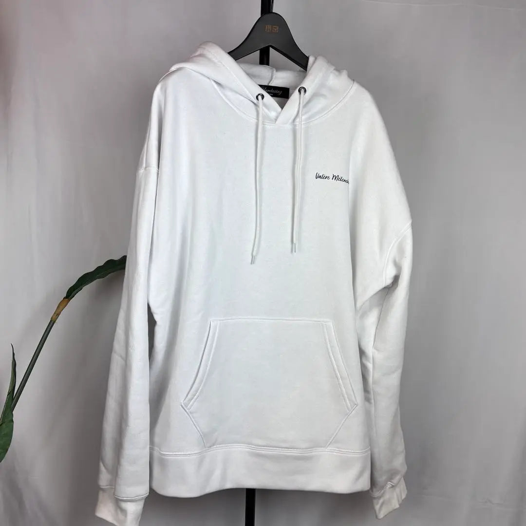 [Cálida] [Elegante] Sudadera con capucha blanca MEMENTISM #Barata #Popular