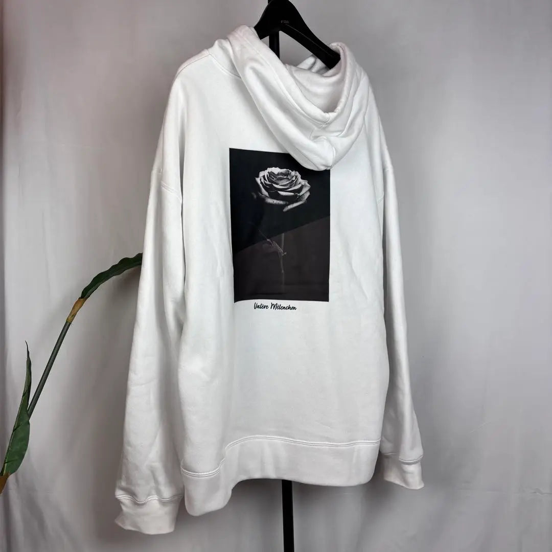 [Cálida] [Elegante] Sudadera con capucha blanca MEMENTISM #Barata #Popular