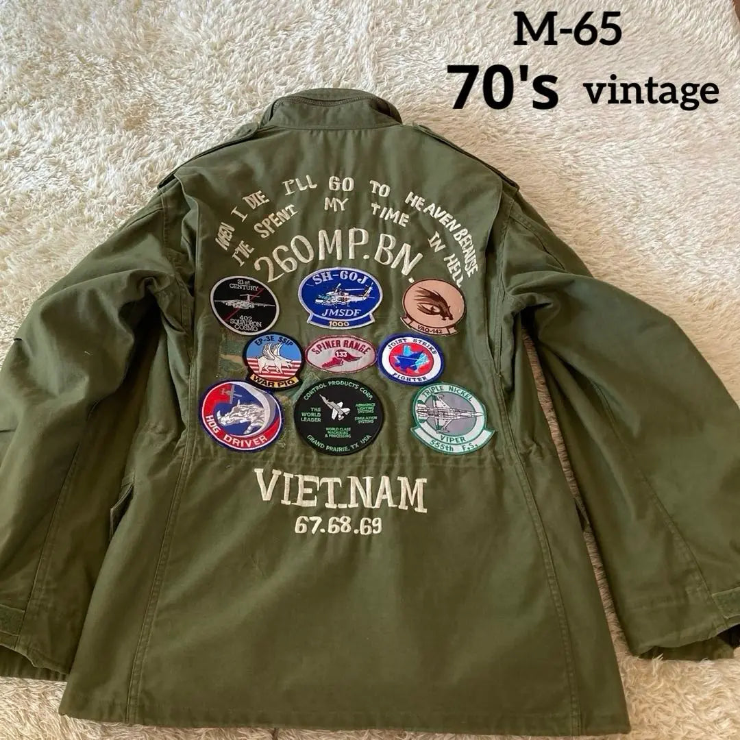 [✨Raro] Chaqueta militar tipo chaqueta de campo M-65 de 1979