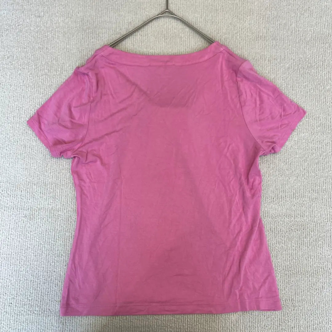 Laura Ashley Pink T-shirt with size L, with ribbon, rare