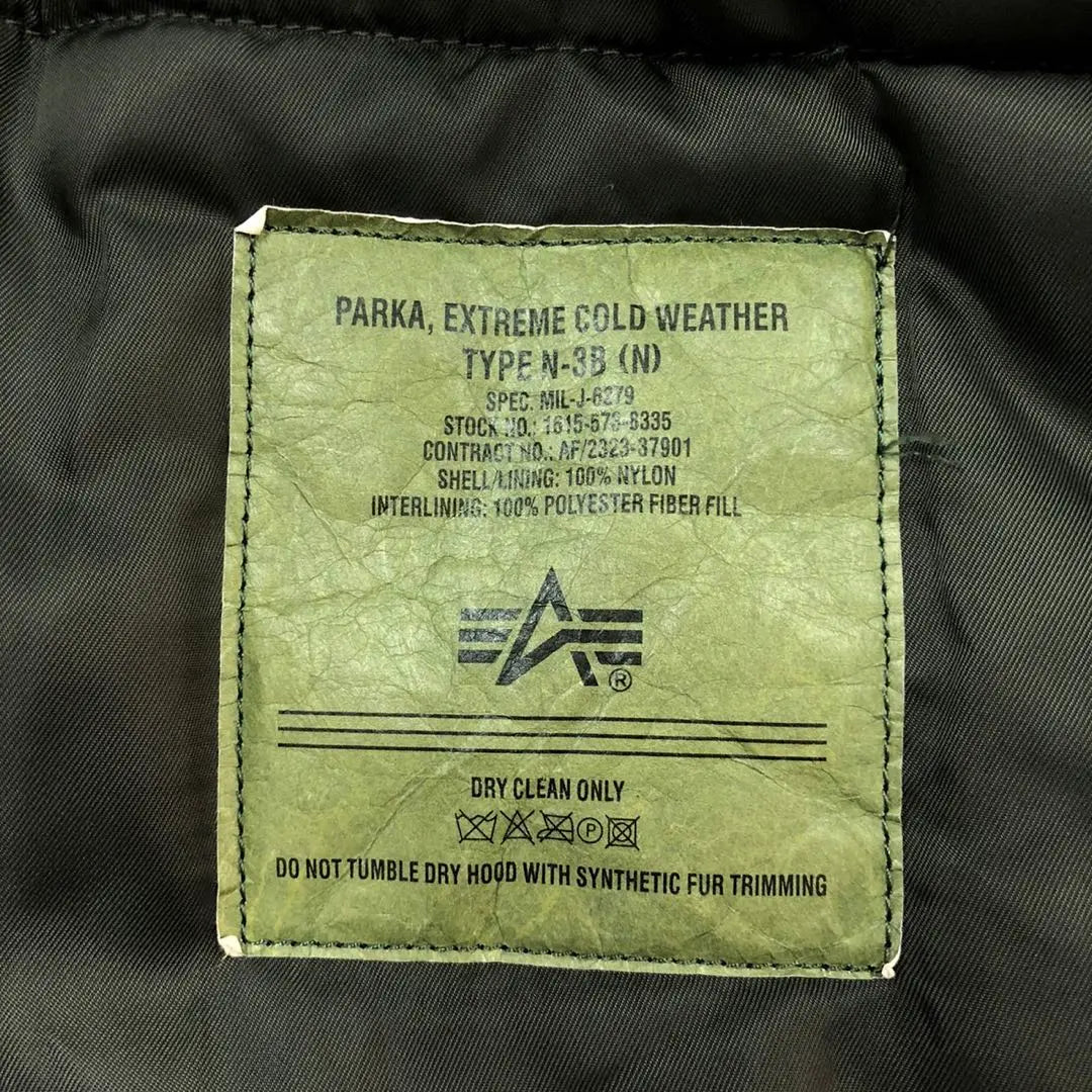 Chaqueta de vuelo Alpha Industries N-3B