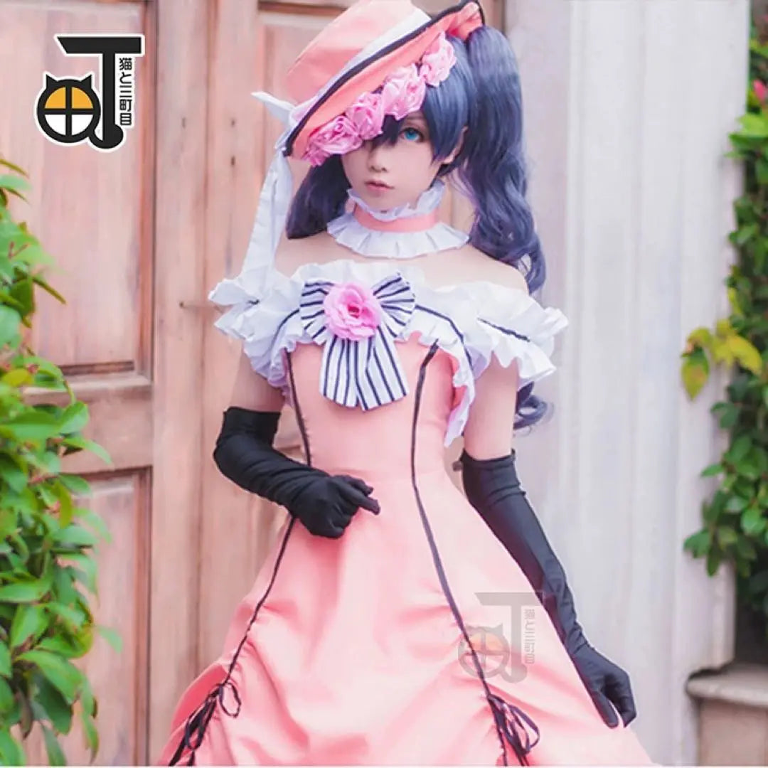 New Black Butler Cat and Third Street Ciel Komatori Cosplay Costume Komatori Ciel