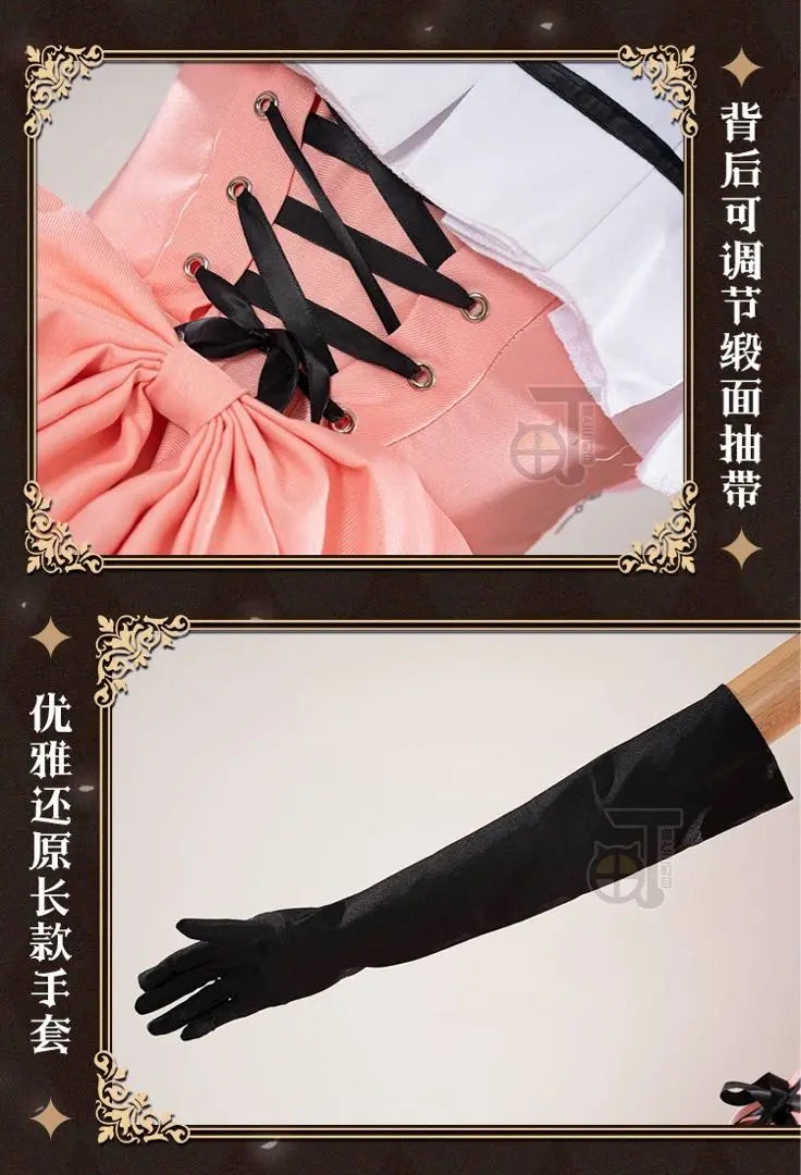 New Black Butler Cat and Third Street Ciel Komatori Cosplay Costume Komatori Ciel