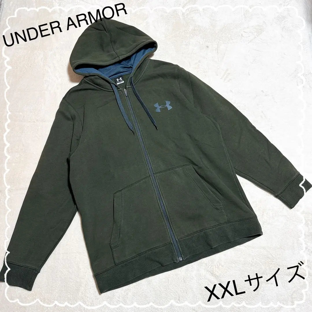 [Under Armour] Hoodie, Full Zip, Kirkey, XXL size