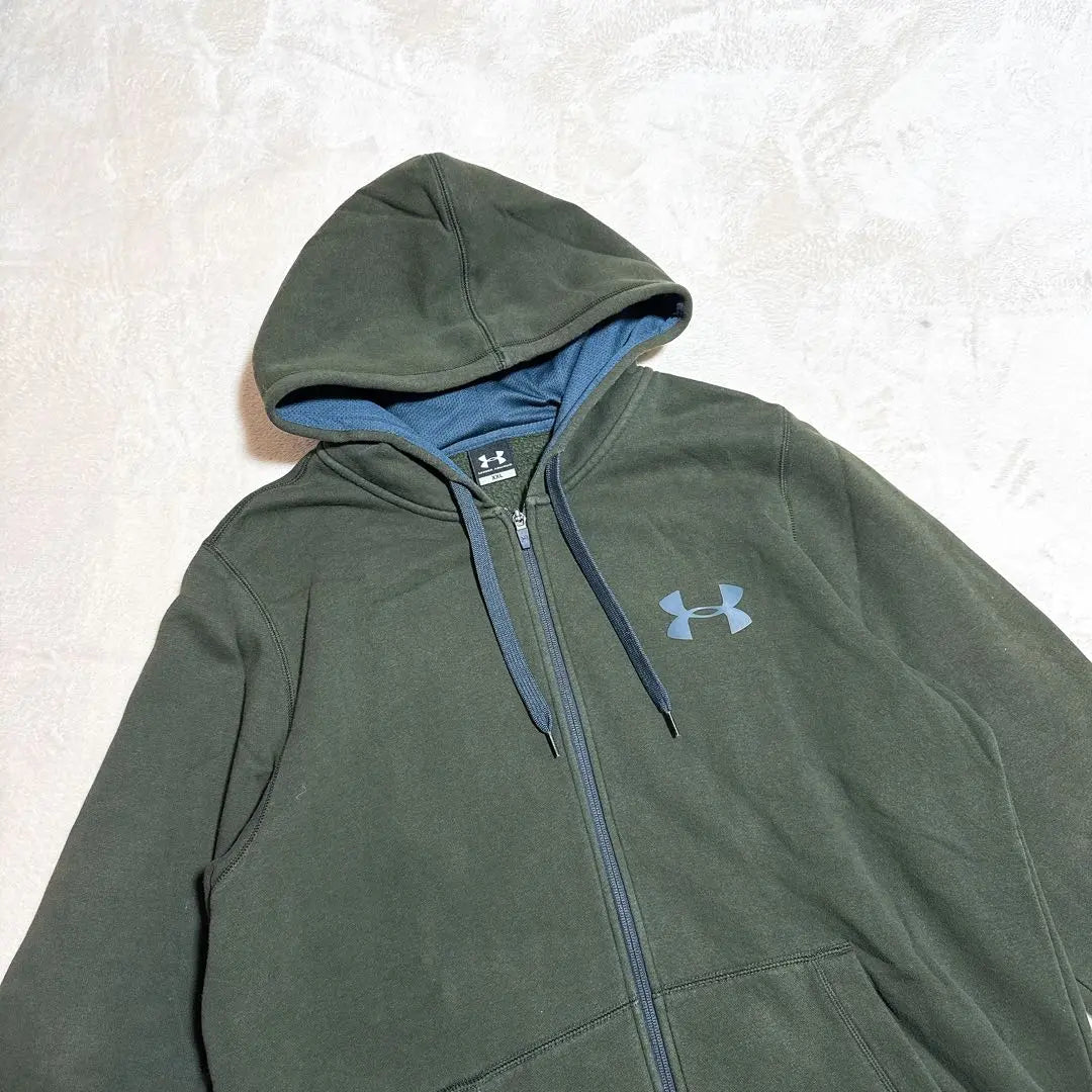 [Under Armour] Hoodie, Full Zip, Kirkey, XXL size