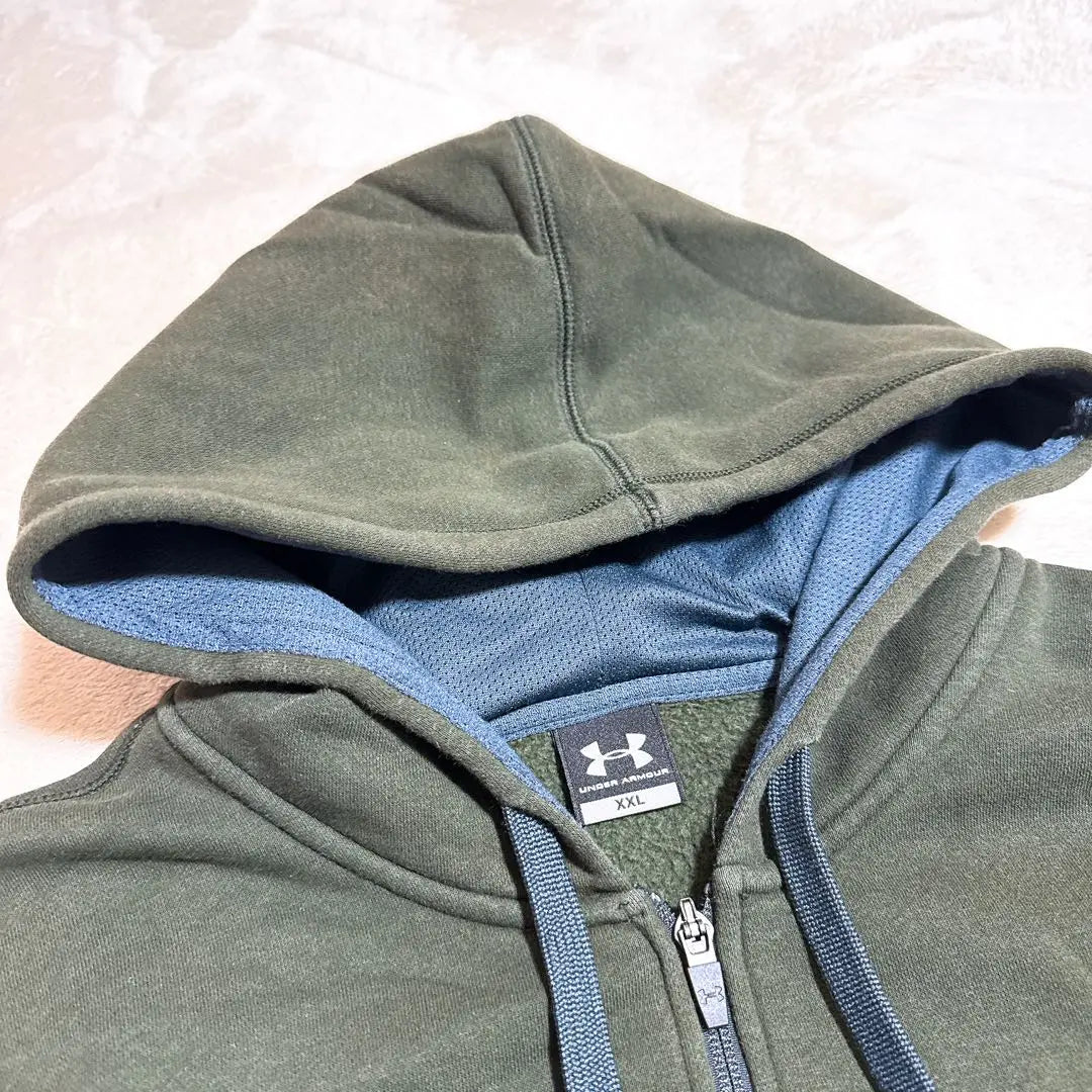 [Under Armour] Hoodie, Full Zip, Kirkey, XXL size