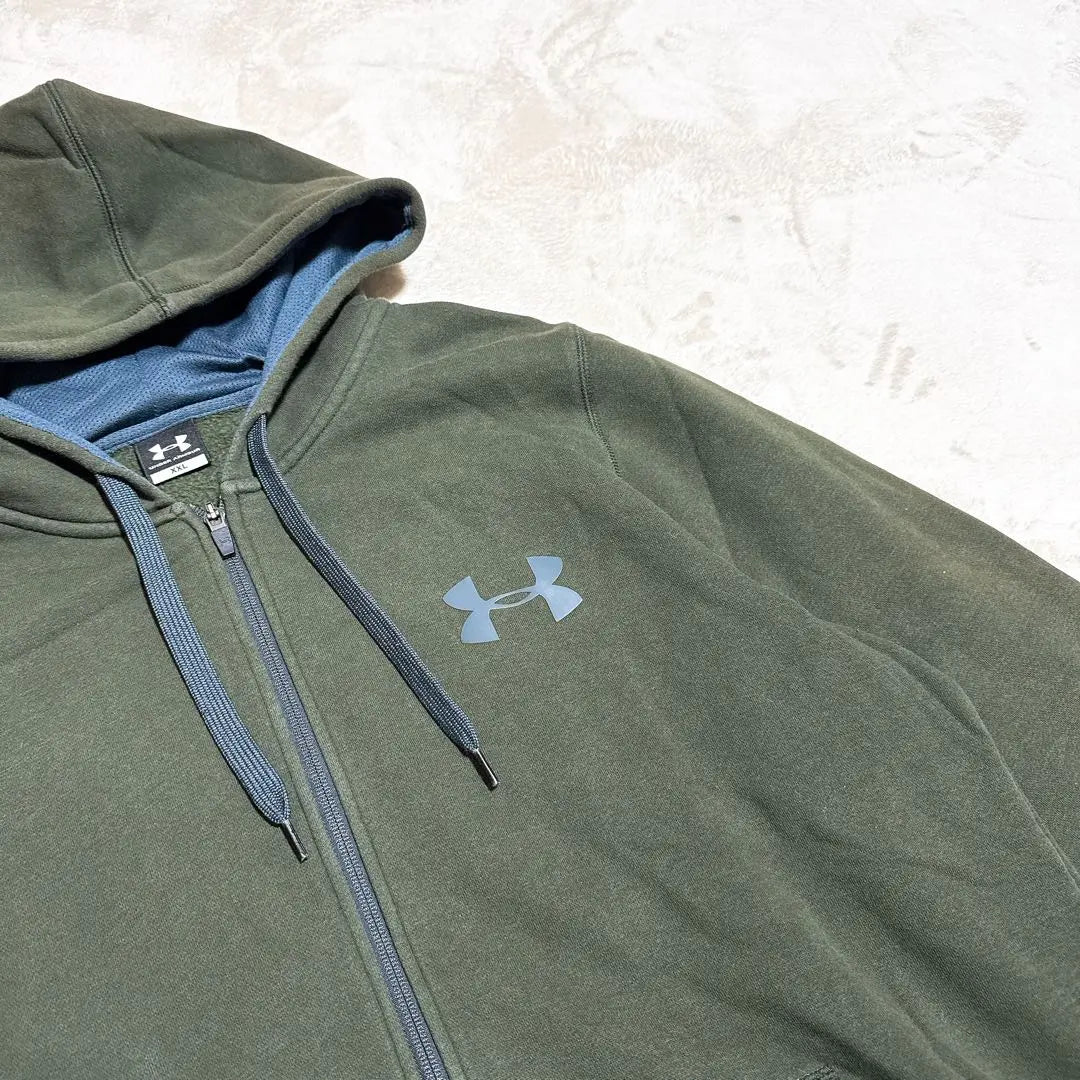 [Under Armour] Hoodie, Full Zip, Kirkey, XXL size