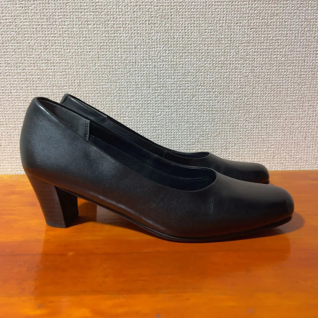 ❀Good condition Legal FAUVE Black 22.5cm Pumps